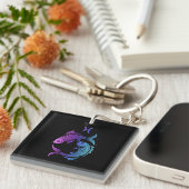 Pisces sterrenbeeld sleutelhanger (Voorkant Rechts)