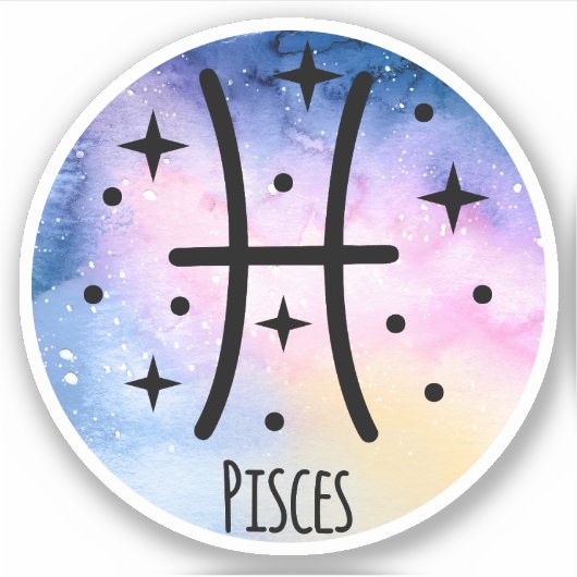Pisces Sticker (Voorkant)