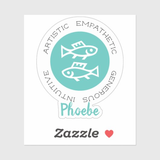 Pisces Sticker (Vel)
