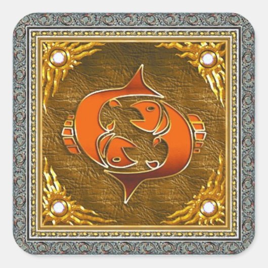 Pisces Sticker (Voorkant)