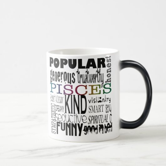 Pisces Subway Art Magische Mok (Rechts)