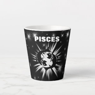 Pisces-teken Latte Mok
