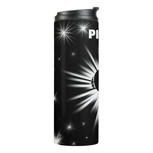 Pisces-teken Thermosbeker (Gedraaid links)