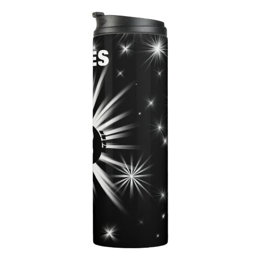 Pisces-teken Thermosbeker (Geroteerd rechts)