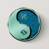 Pisces the Fish Ronde Button 5,7 Cm (Voorkant)