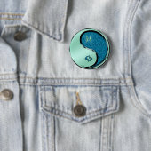Pisces the Fish Ronde Button 5,7 Cm (In situ)