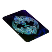 pisces the fish zodiac magnet magneet (Rechterzijde)