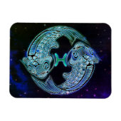 pisces the fish zodiac magnet magneet (Horizontaal)