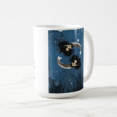 Pisces - The Fishing - with Traits - Beverage Mok (Voorkant rechts)