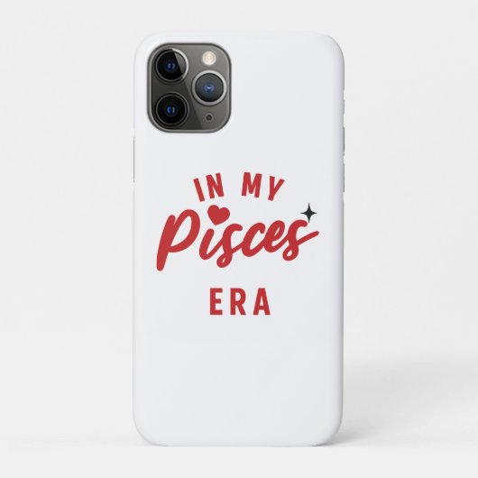 Pisces-tijdperk Phone Case ,Pisces-verjaardagscade (Achterkant)