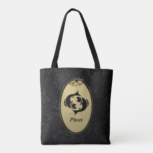 Pisces Tote Bag (Achterkant)