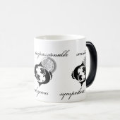  pisces traceert Grieks-achtige Zodiac Magische Mok (Voorkant rechts)