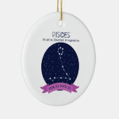 Pisces Traits Keramisch Ornament (Rechts)