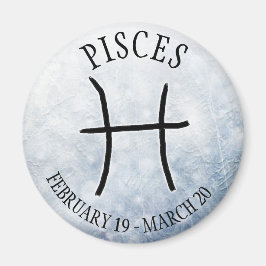 Pisces van Horoscope Zodiac Astrology Sign Magneet