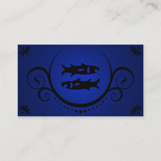 pisces verfijning visitekaartje (Voorkant)