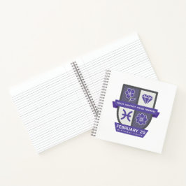 Pisces Verjaardagswap™ voor 19-29 februari Notitieboek