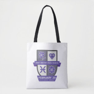 Pisces Verjaardagswapen™ voor 19-29 februari Tote Bag