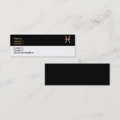 Pisces Visitekaartje (Voorkant / Achterkant)