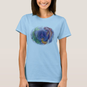 pisces-vredesteken t-shirt