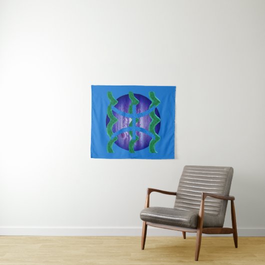 Pisces Wandkleed (In Situ (horizontaal))