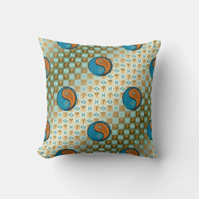 Pisces & Wood Rat  Kussen (Voorkant)