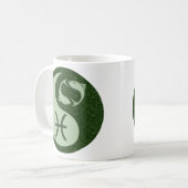 Pisces Yin Yang Koffiemok (Voorkant links)