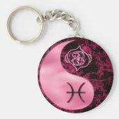 Pisces Yin Yang Sleutelhanger (Voorkant)