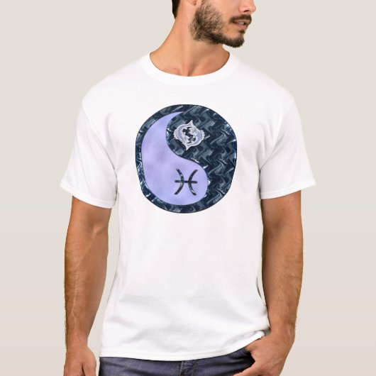 Pisces Yin Yang T-shirt (Voorkant)