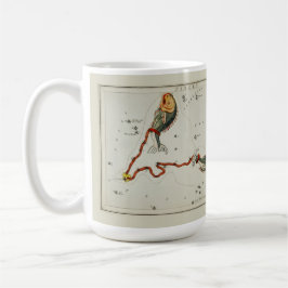 Pisces Zodiac Antiek Astronomical Chart Koffiemok