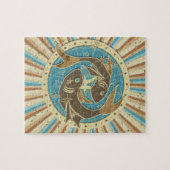 -Pisces Zodiac Art Legpuzzel (Horizontaal)