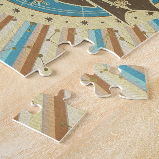 -Pisces Zodiac Art Legpuzzel (Zijkant)