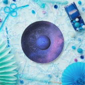 Pisces Zodiac Astrological Sign Planet Neptune Papieren Bordje (Feest)