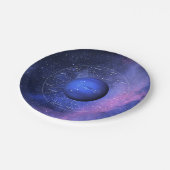 Pisces Zodiac Astrological Sign Planet Neptune Papieren Bordje (Gekanteld)