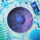 Pisces Zodiac Astrological Sign Planet Neptune Papieren Bordje (Feest)