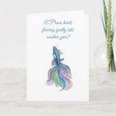 Pisces Zodiac Beautiful Betta Fish Birthday Kaart (Voorkant)