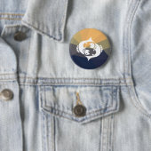 Pisces zodiac-bord ronde pinback-knop button 5,7 cm (In situ)