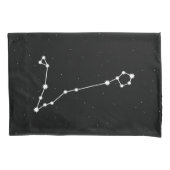 Pisces Zodiac Constellation Modern Black & White Kussensloop (Voorkant)