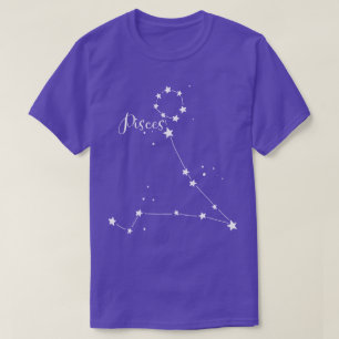 Pisces Zodiac Constellation T-shirt