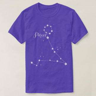 Pisces Zodiac Constellation T-shirt