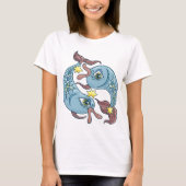 Pisces Zodiac Fish Horoscope T-shirt (Voorkant)
