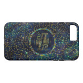Pisces Zodiac Gold Abalone op constellatie Case-Mate iPhone Case (Achterkant (Horizontaal))