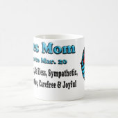 Pisces Zodiac Moederdag Coffee Mok (Center)