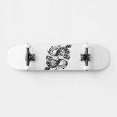 Pisces Zodiac Persoonlijk Skateboard (Horizontaal)