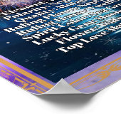 Pisces Zodiac Poster Astrology Facts (Hoek)