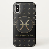 Pisces Zodiac Sign Aangepast Case-Mate iPhone Case (Achterkant)