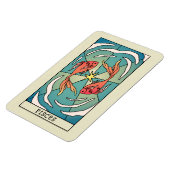 Pisces Zodiac Sign Abstract Art  Magneet (Linkerzijde)