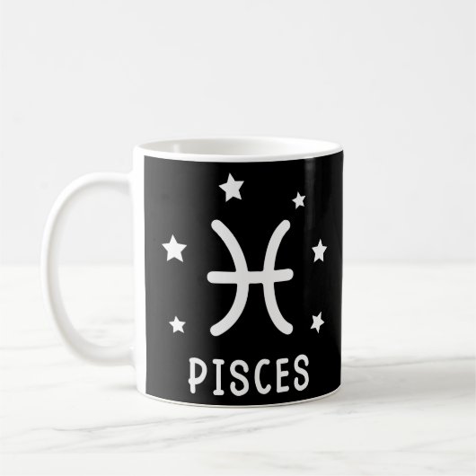 Pisces Zodiac Sign Astrology Koffiemok (Links)