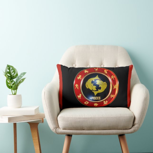 Pisces Zodiac Sign Astrology Kussen (Stoel)
