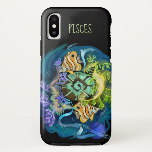 Pisces Zodiac Sign Case-Mate iPhone Case (Achterkant)