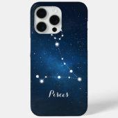 Pisces Zodiac Sign Constellation Case-Mate iPhone Case (Achterkant)